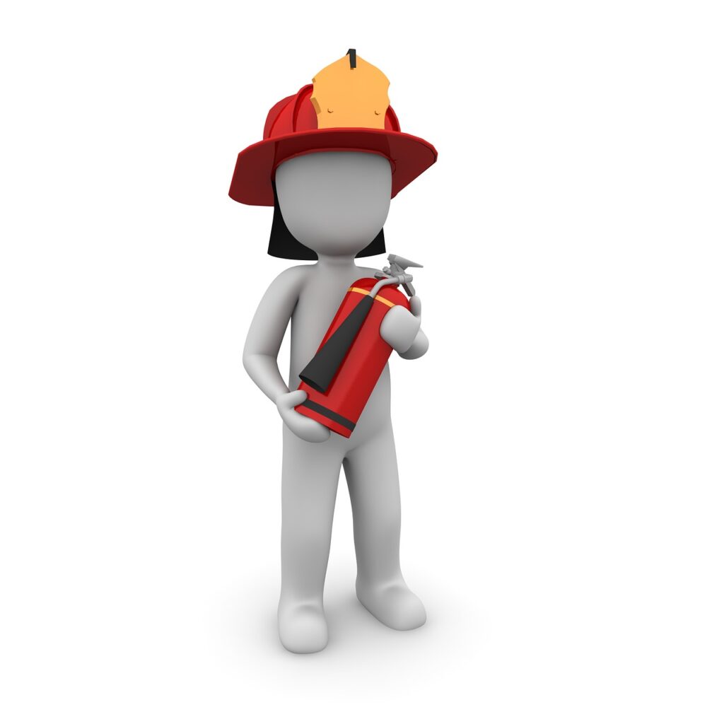 firefighter, fire extinguisher, fire fighting-1019798.jpg